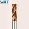 Corner Radius End Mills for Hard Metal